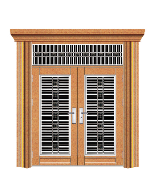 双开门（玫瑰金自由纹）